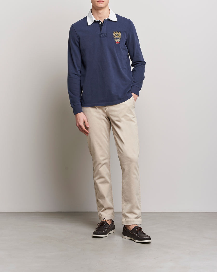 Herren | Hosen | Morris | Jeffrey Brushed Chinos Khaki