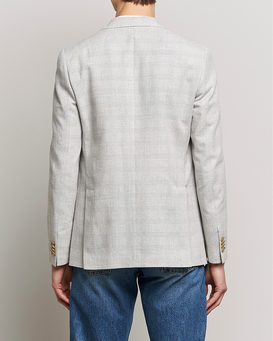 Herren | Sakkos | Morris | Archie Glencheck Cotton Blazer Khaki