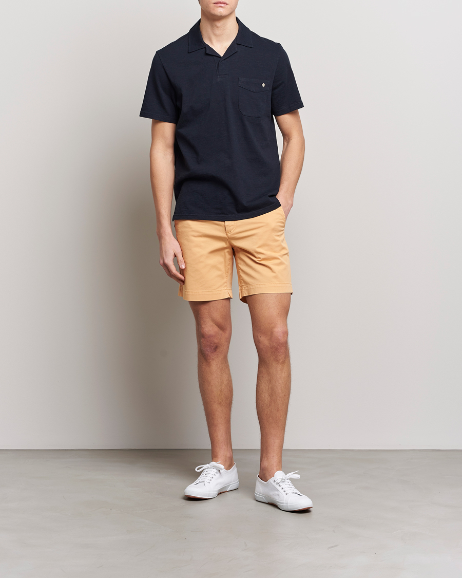 Herren | Shorts | Morris | Light Twill Chino Shorts Orange