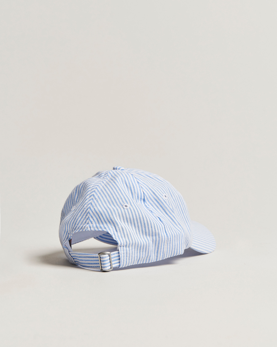 Herren | Morris Chapman StripedCotton Cap Blue/White | Morris | Chapman StripedCotton Cap Blue/White