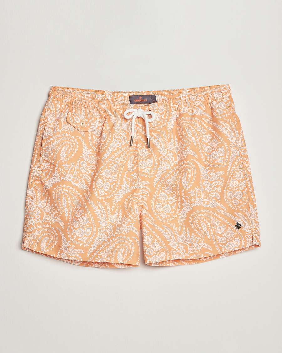 Herren | Badehosen | Morris | Paisley Bathing Trunks Orange