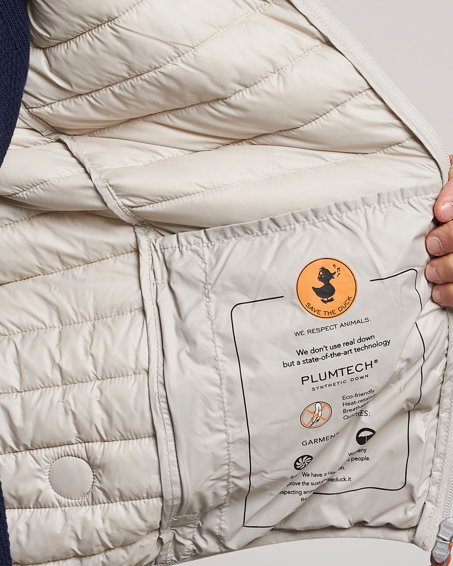 Herren | Westen | Save The Duck | Adamus Lightweight Padded Vest Rainy Beige