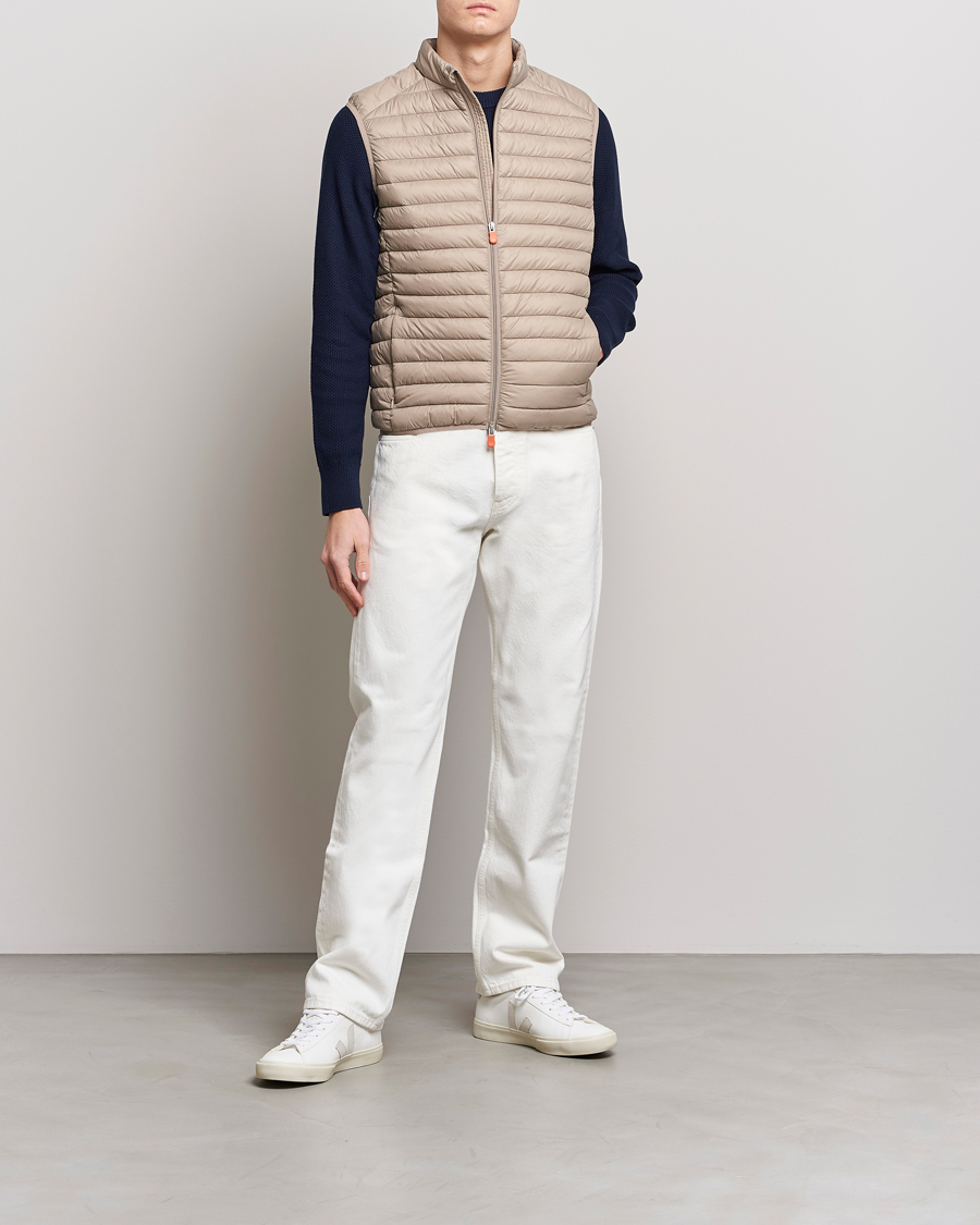 Herren | Westen | Save The Duck | Adamus Lightweight Padded Vest Dune Beige