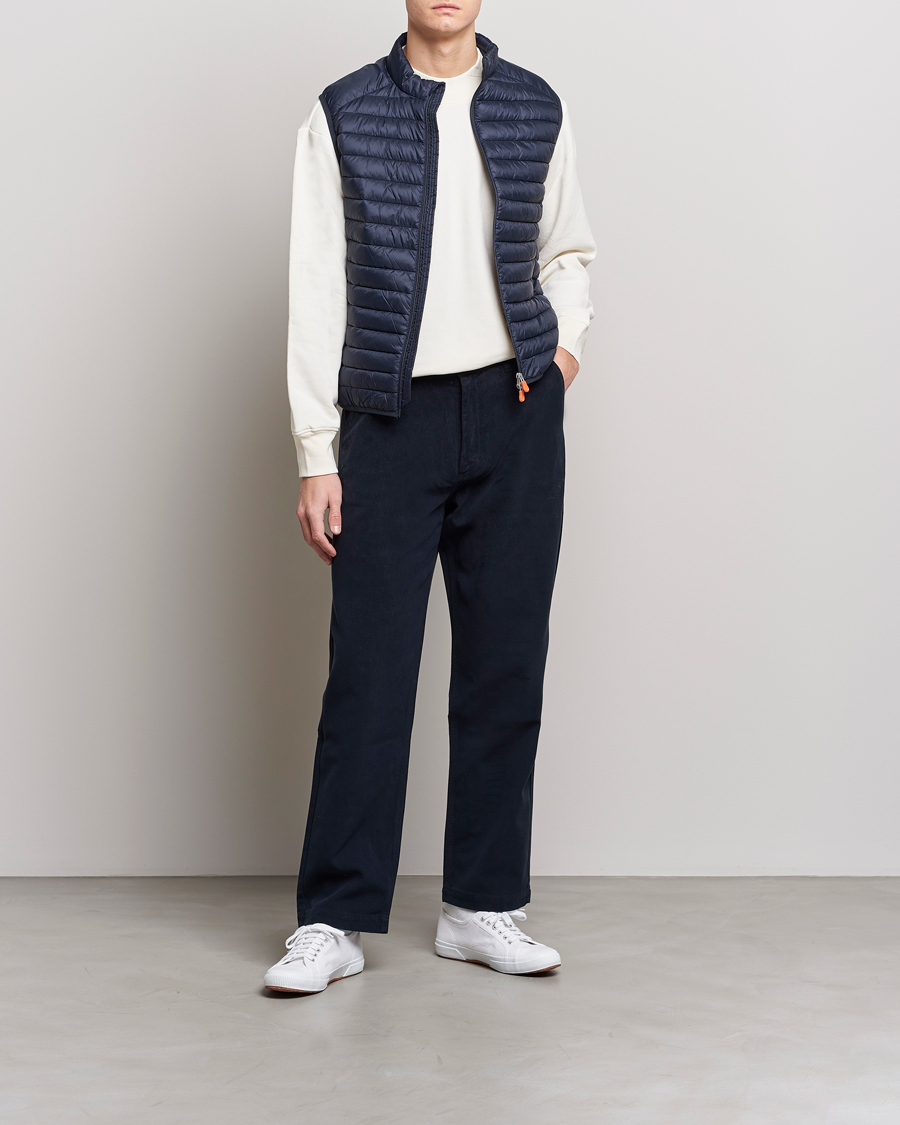 Herren | Westen | Save The Duck | Adamus Lightweight Padded Vest Blue Black