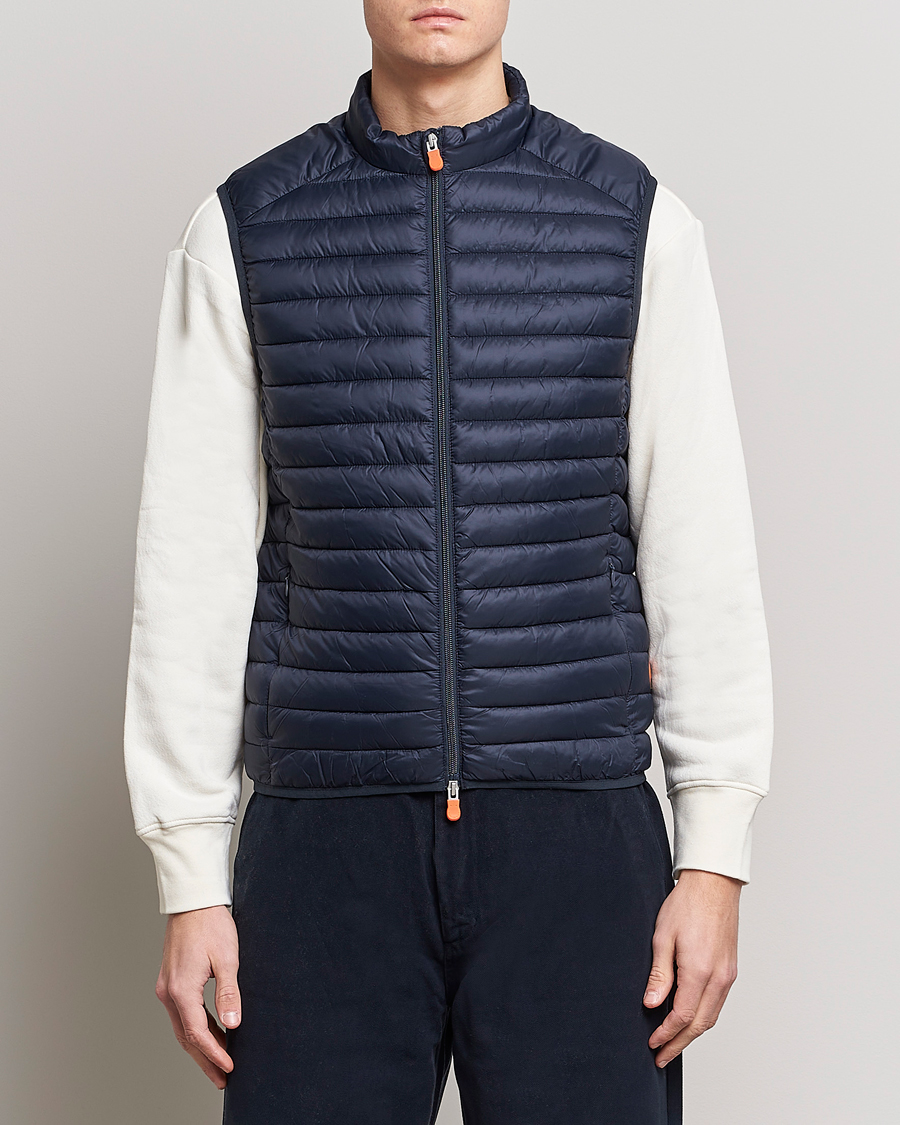 Herren | Westen | Save The Duck | Adamus Lightweight Padded Vest Blue Black
