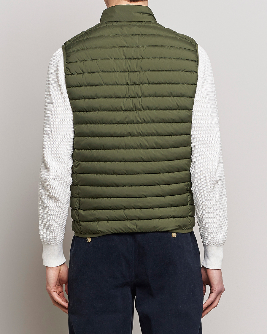 Herren | Westen | Save The Duck | Leonard Lightweight Matt Padded Vest Dusty Olive