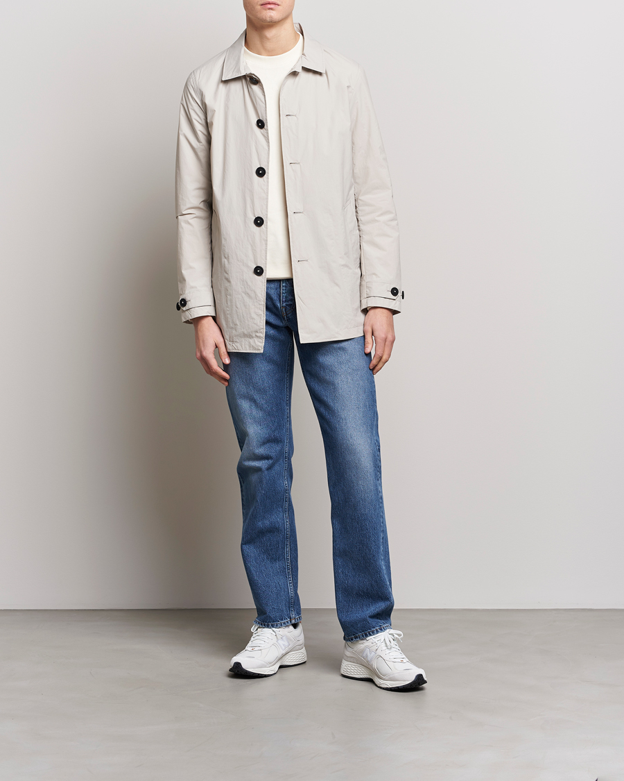 Herren | Jacken | Save The Duck | Hamilton Recycled Nylon Coat Rainy Beige