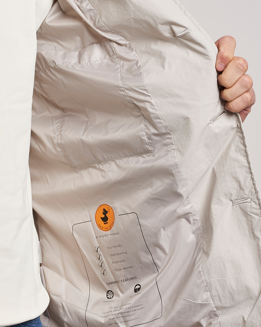 Herren | Jacken | Save The Duck | Hamilton Recycled Nylon Coat Rainy Beige