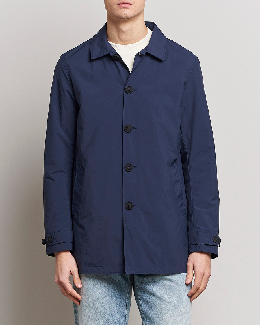 Herren | Jacken | Save The Duck | Hamilton Recycled Nylon Coat Navy Blue