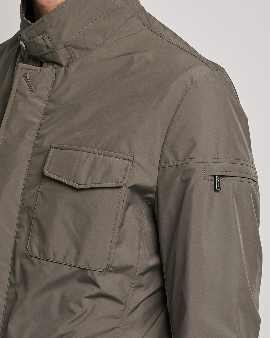 Herren | Jacken | MooRER | Waterproof Nylon Field Jacket Brown