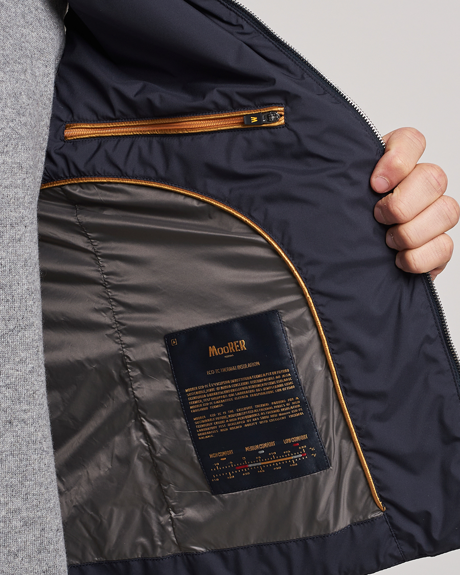 Herren | Jacken | MooRER | Senio Padded Vest Navy