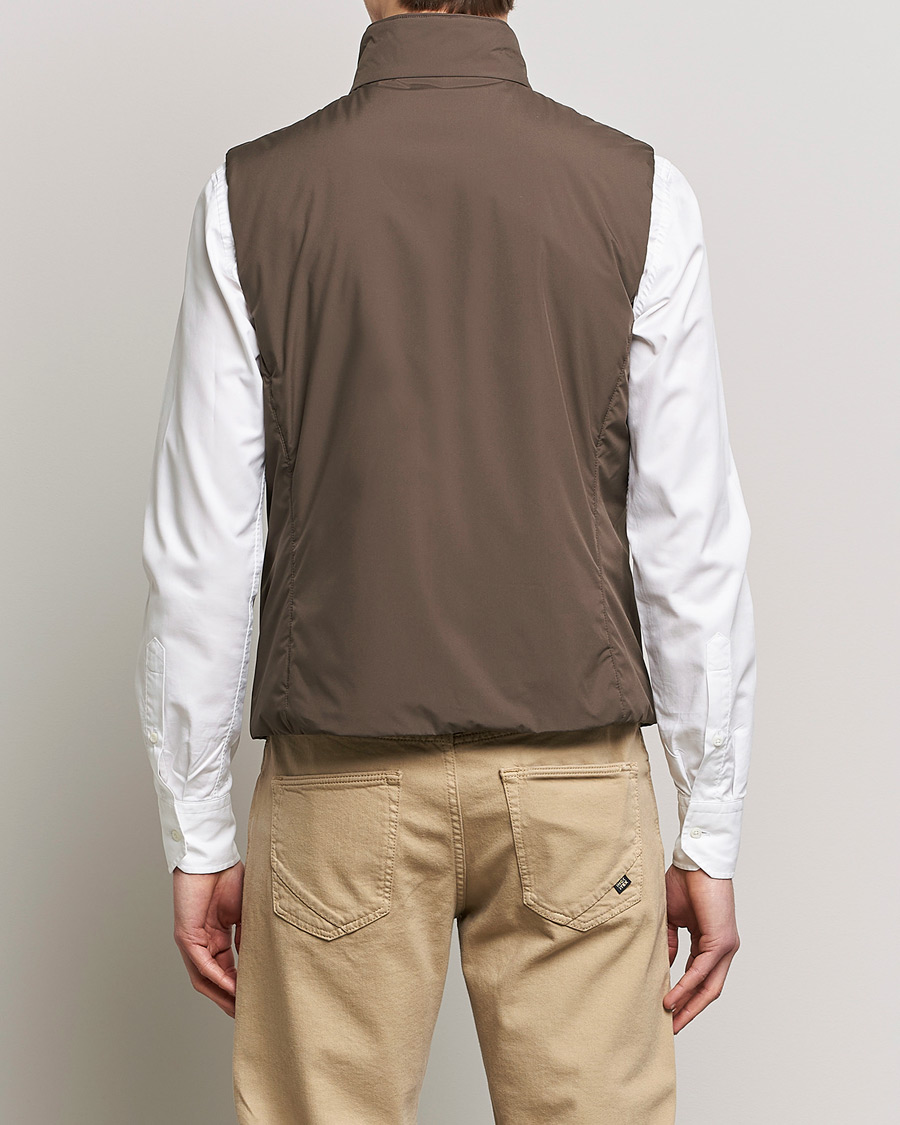 Herren | Westen | MooRER | Senio Padded Vest Brown