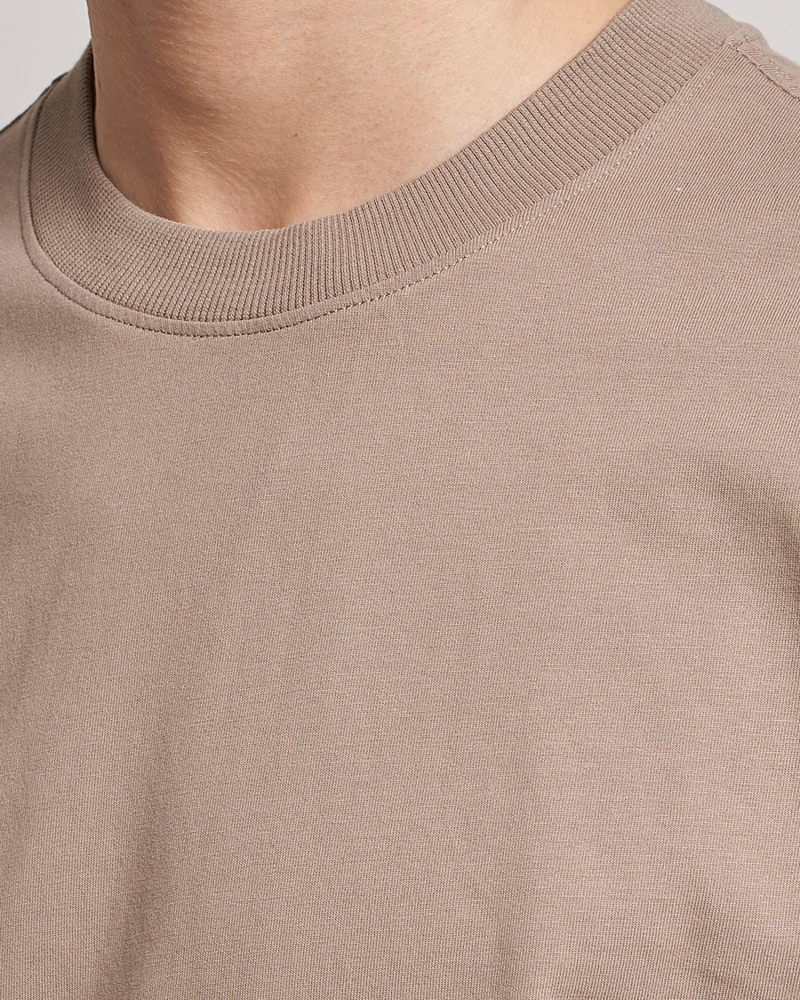 Herren | T-Shirts | NN07 | Adam Pima Crew Neck T-Shirt Greige