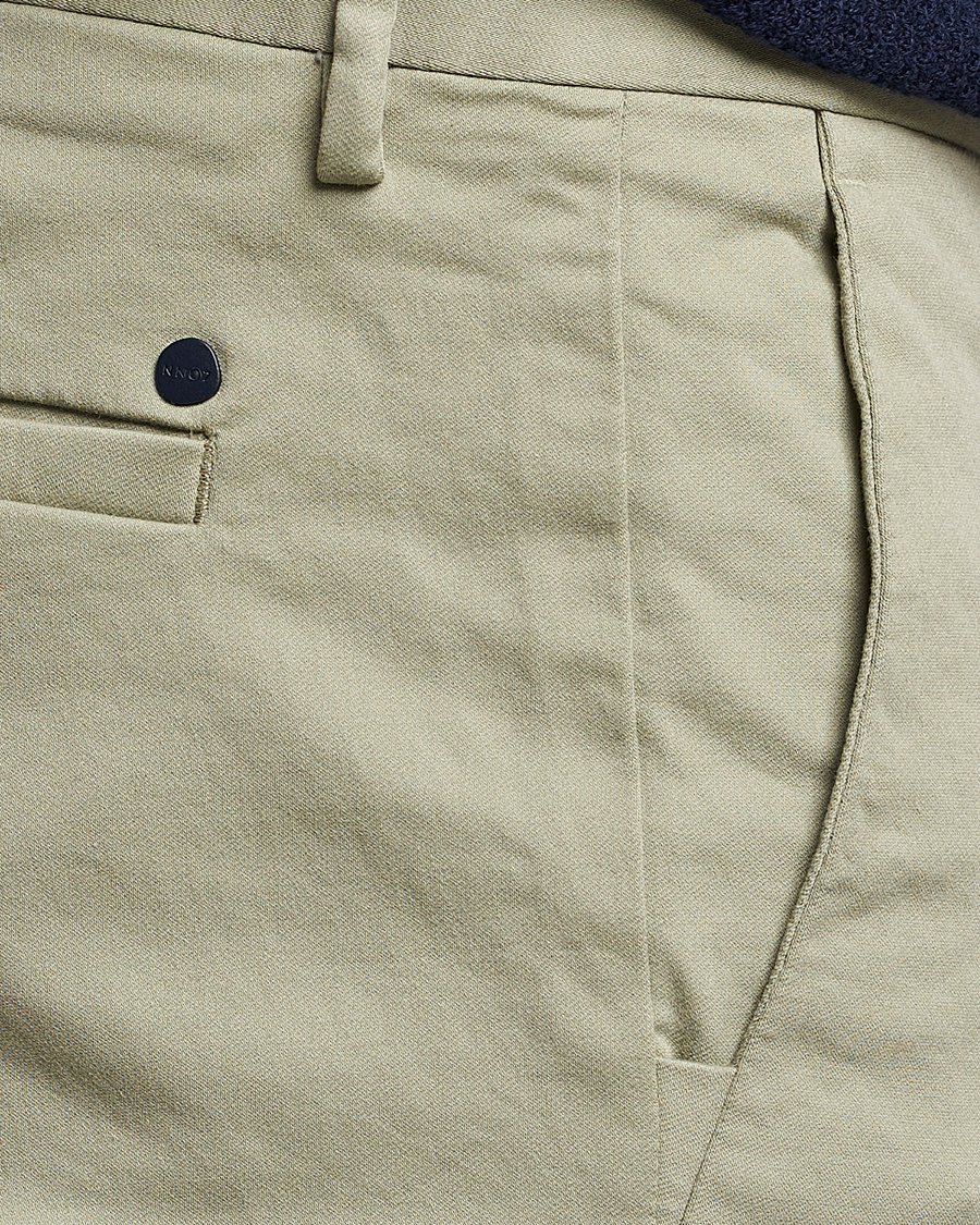 Herren | Hosen | NN07 | Theo Regular Fit Stretch Chinos Oil Green