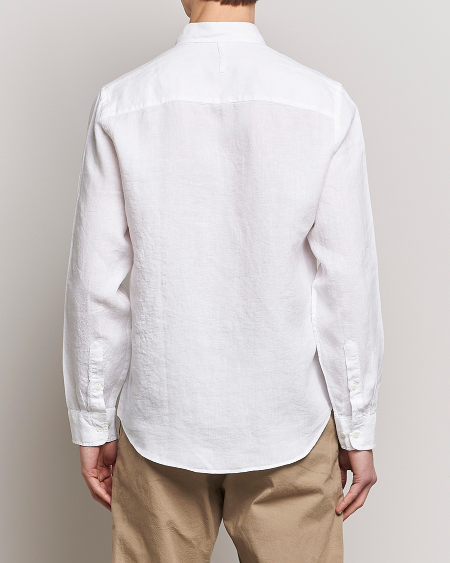Herren | Hemden | NN07 | Arne Linen Shirt White