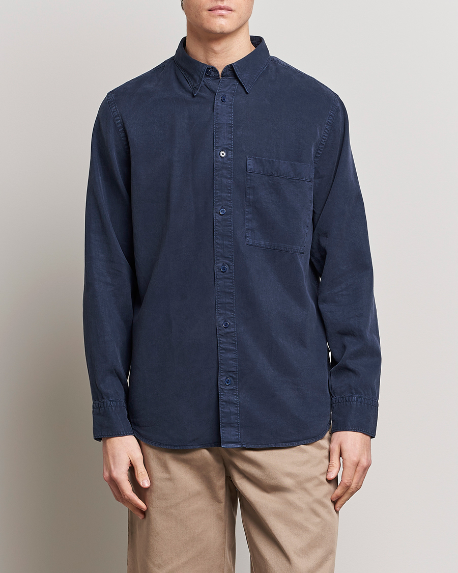 Herren | Hemden | NN07 | Cohen Tencel Shirt Sargasso Sea