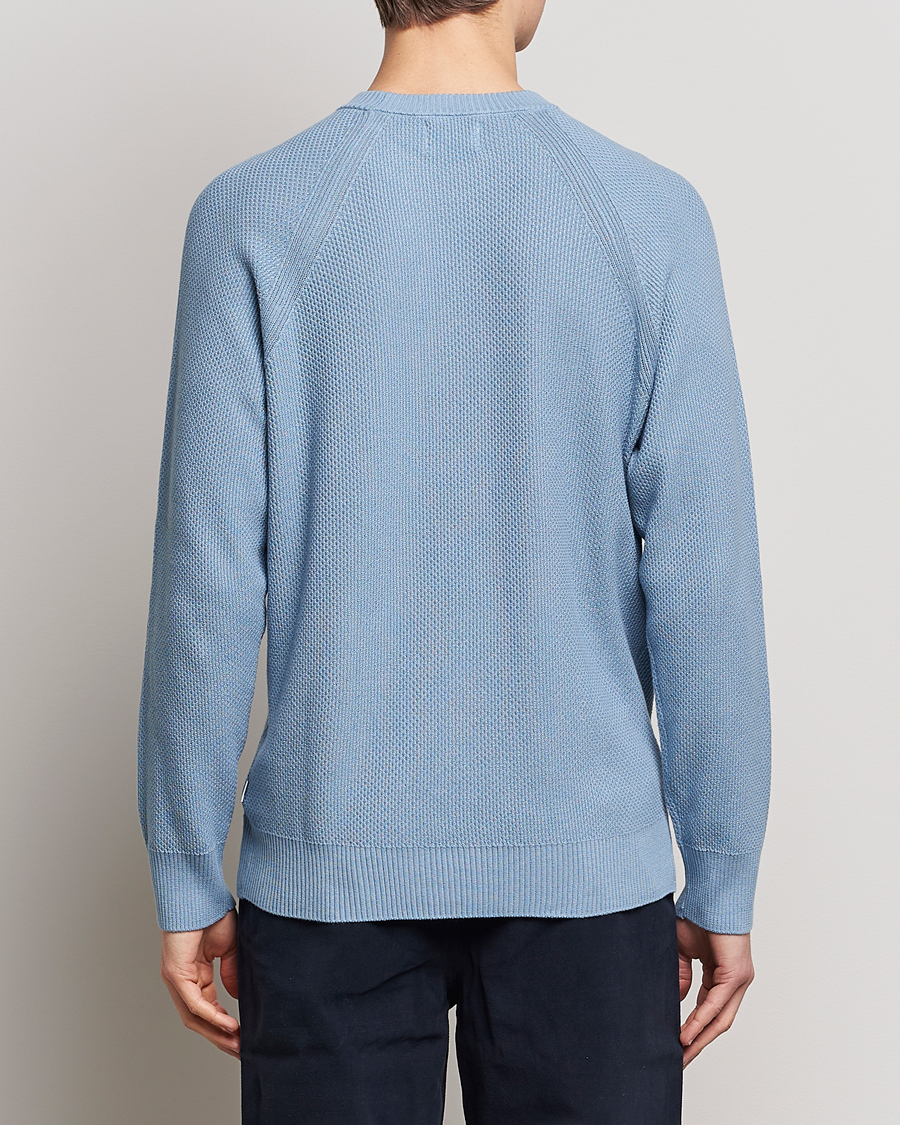 Herren | Pullover | NN07 | Brandon Cotton Knitted Sweater Ashley Blue