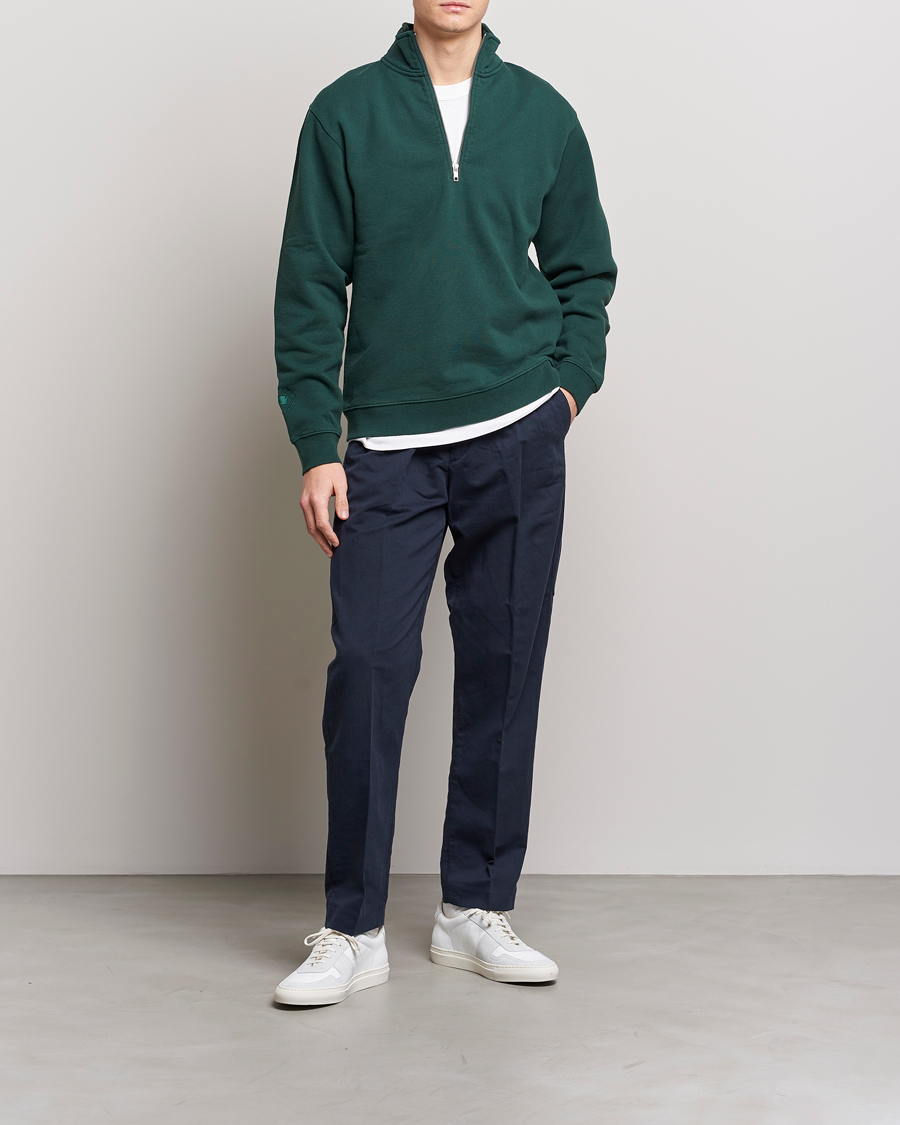 Herren | Hosen | NN07 | Fritz Pleated Trousers Navy Blue