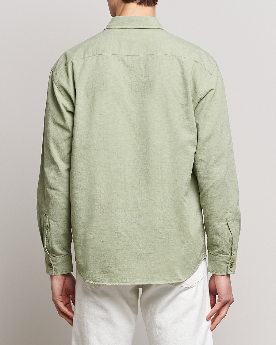 Herren | Hemden | NN07 | Deon Jacquard Shirt Pale Green