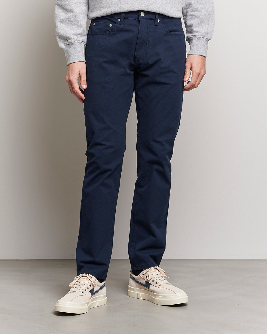 Herren | Hosen | Dockers | 5-Pocket Cotton Stretch Trousers Navy Blazer