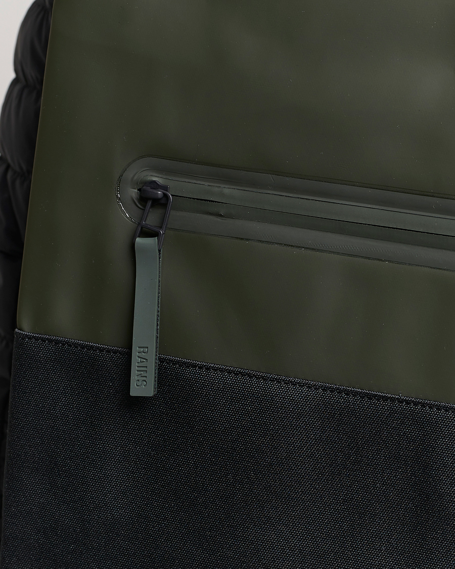 Herren | RAINS Trail Rolltop Backpack Green | RAINS | Trail Rolltop Backpack Green