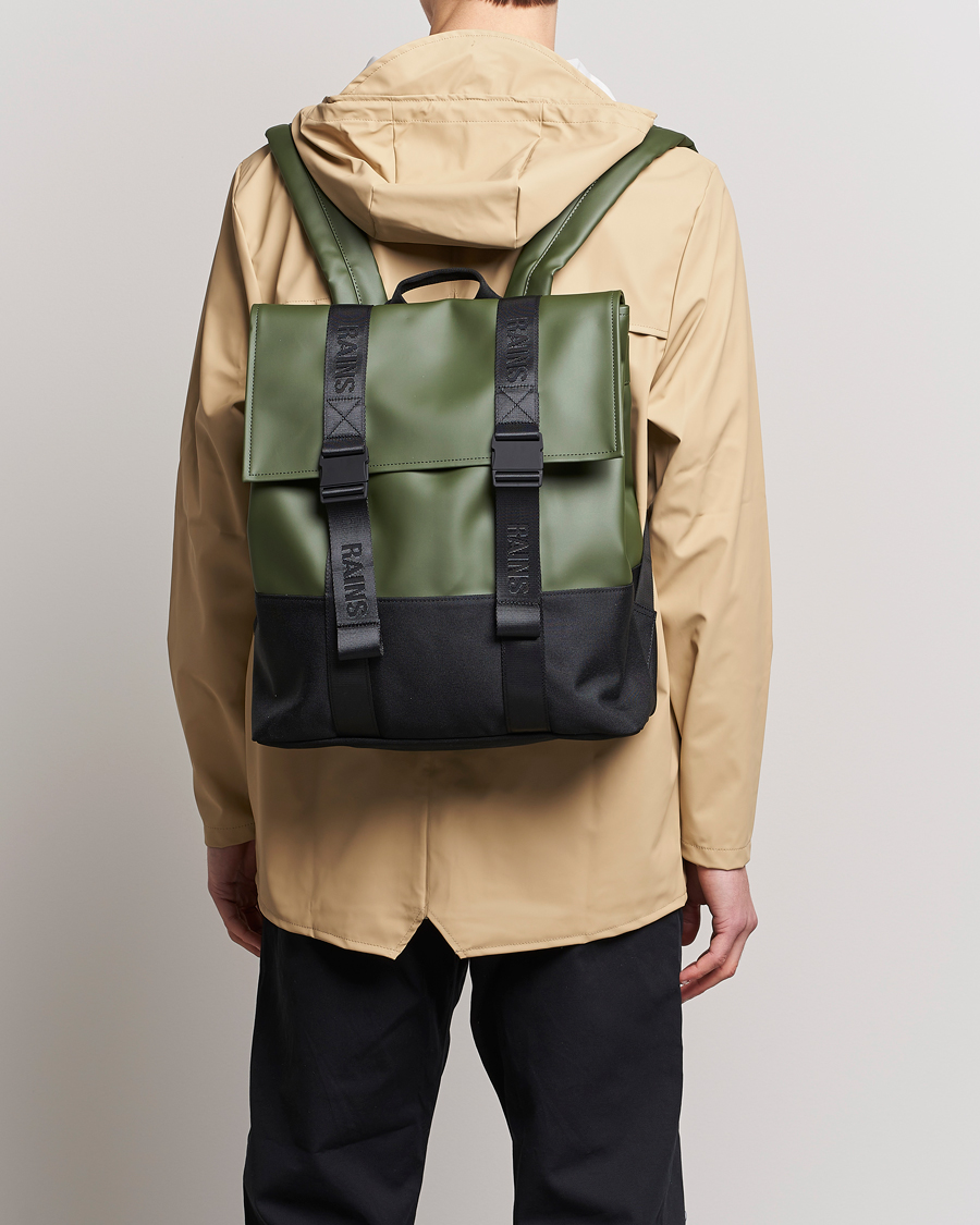 Herren | RAINS Trail Messenger Bag Evergreen | RAINS | Trail Messenger Bag Evergreen