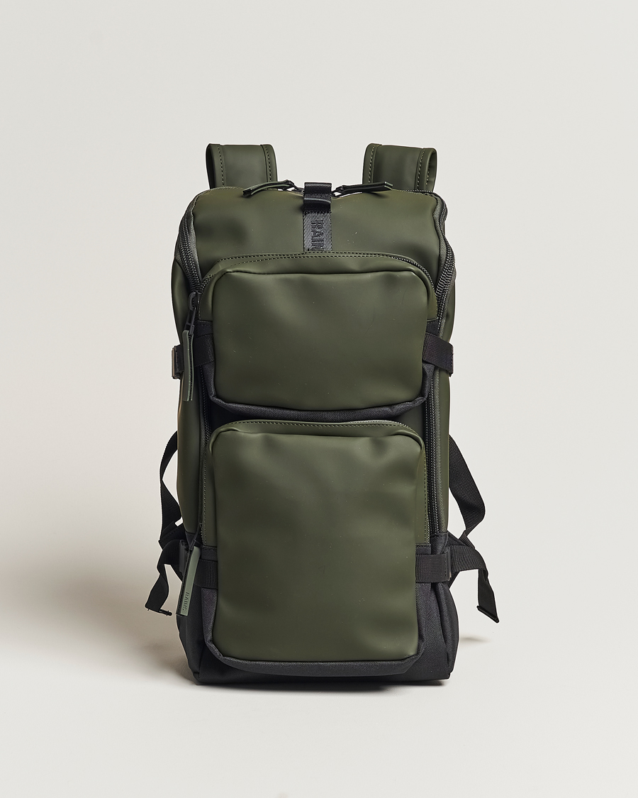 Herren | RAINS Trail Cargo Backpack Green | RAINS | Trail Cargo Backpack Green