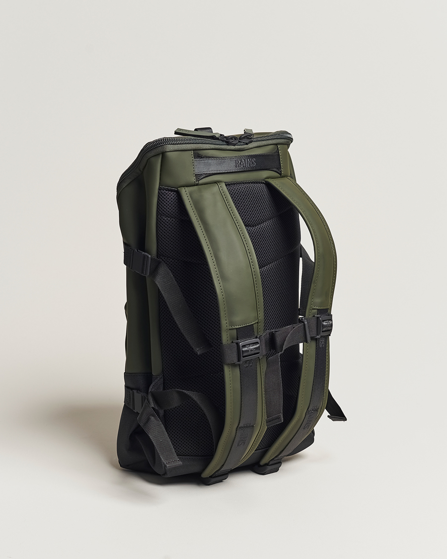 Herren | RAINS Trail Cargo Backpack Green | RAINS | Trail Cargo Backpack Green