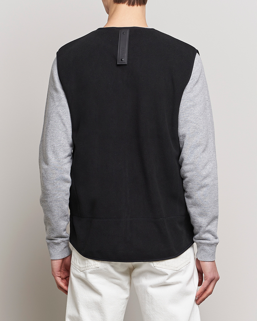 Herren | Pullover | RAINS | Fleece Vest Black