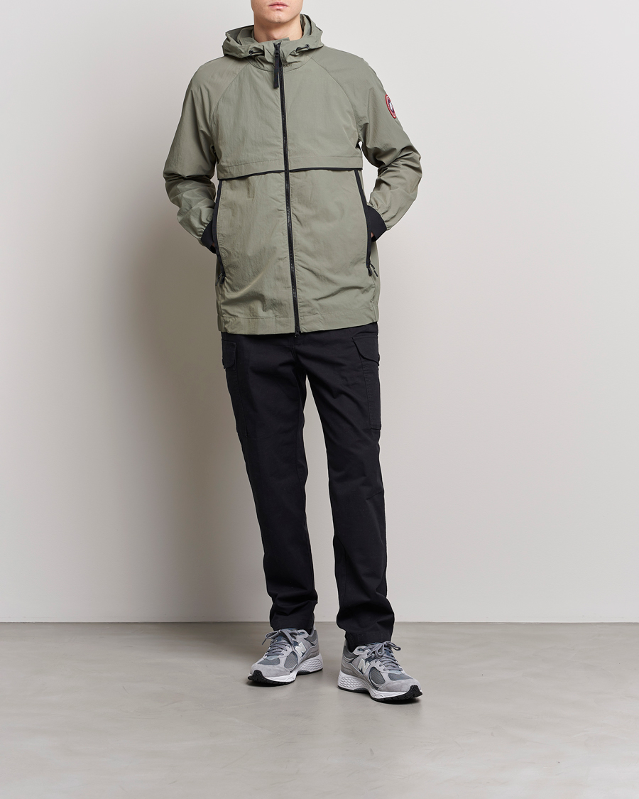 Herren | Jacken | Canada Goose | Faber Wind Hoody Sagebrush