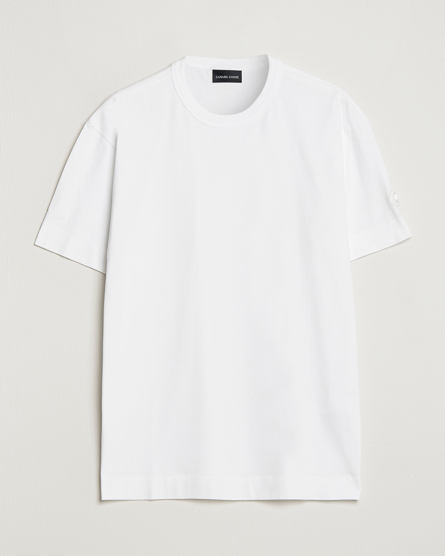 Herren | T-Shirts | Canada Goose | Black Label Gladstone T-Shirt White