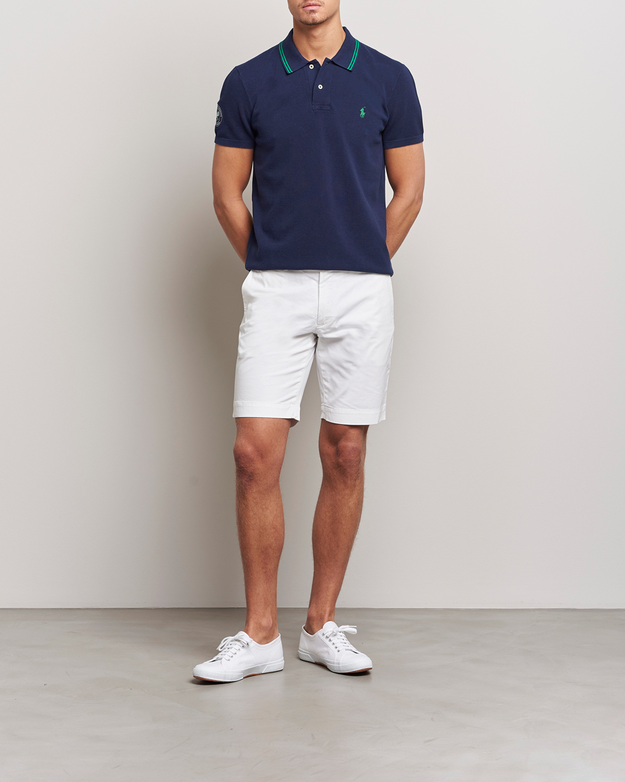 Herren | Poloshirts | Polo Ralph Lauren | Custom Slim Fit Wimbledon Polo Refined Navy