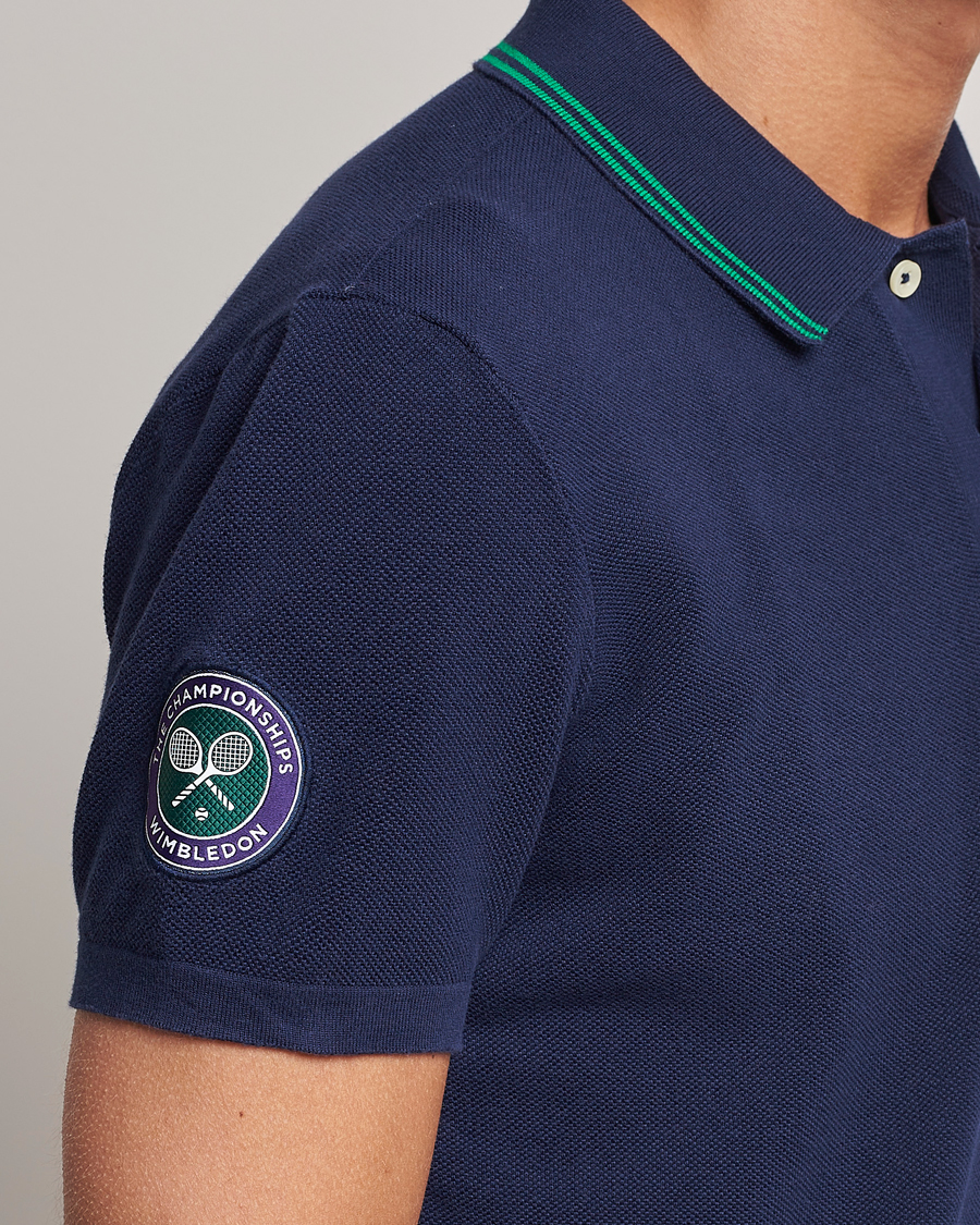 Herren | Poloshirts | Polo Ralph Lauren | Custom Slim Fit Wimbledon Polo Refined Navy