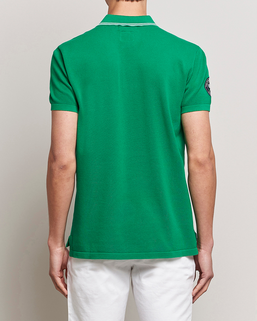 Herren | Poloshirts | Polo Ralph Lauren | Custom Slim Fit Wimbledon Polo Stem Green