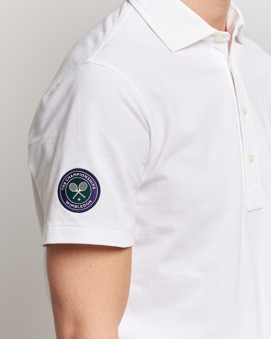 Herren | Poloshirts | Polo Ralph Lauren | Wimbledon Pocket Polo White