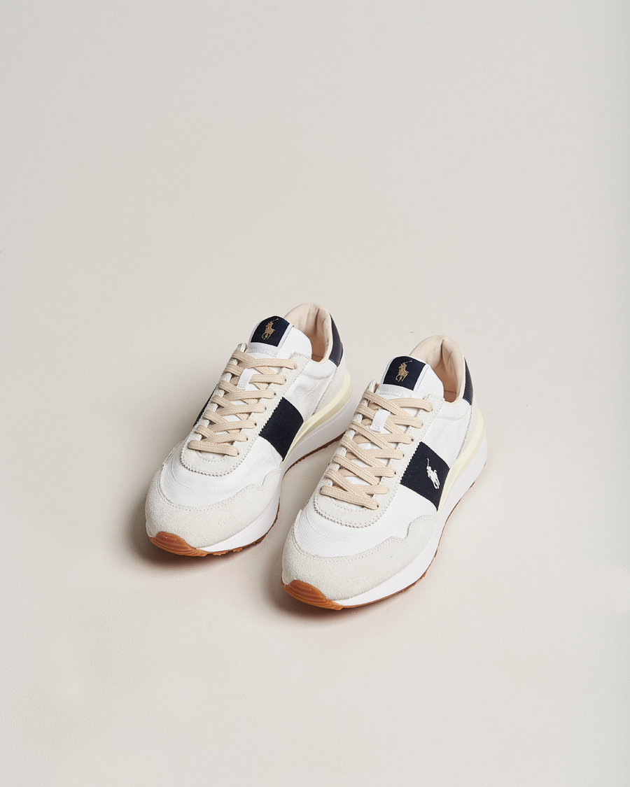 Herren | Schuhe | Polo Ralph Lauren | Train 89 Running Sneaker White/Hunter Navy