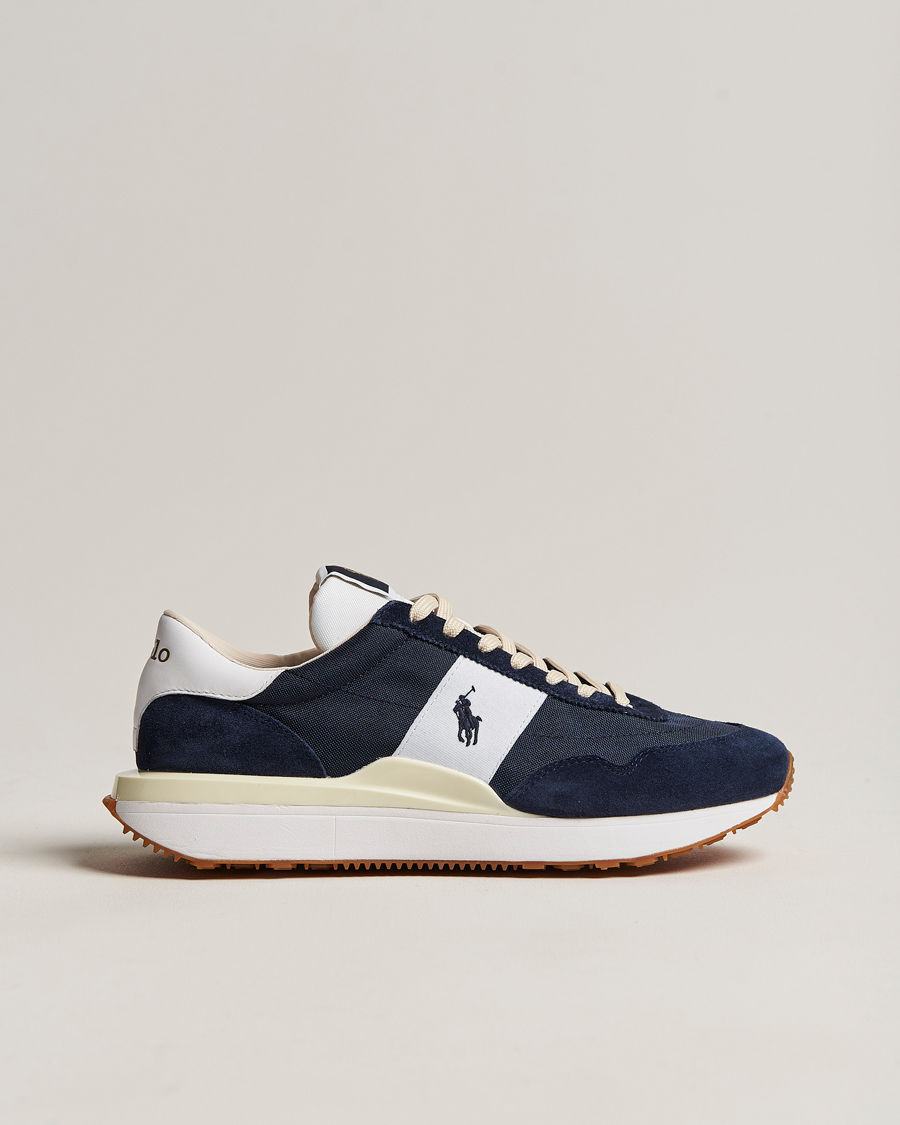Herren | Polo Ralph Lauren Train 89 Running Sneaker Hunter Navy/White | Polo Ralph Lauren | Train 89 Running Sneaker Hunter Navy/White