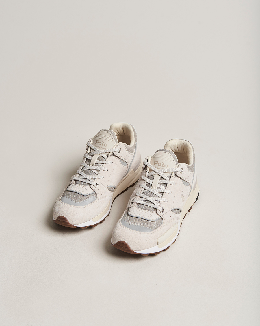 Herren | Polo Ralph Lauren Trackstr 200 Running Sneaker Dove Grey | Polo Ralph Lauren | Trackstr 200 Running Sneaker Dove Grey