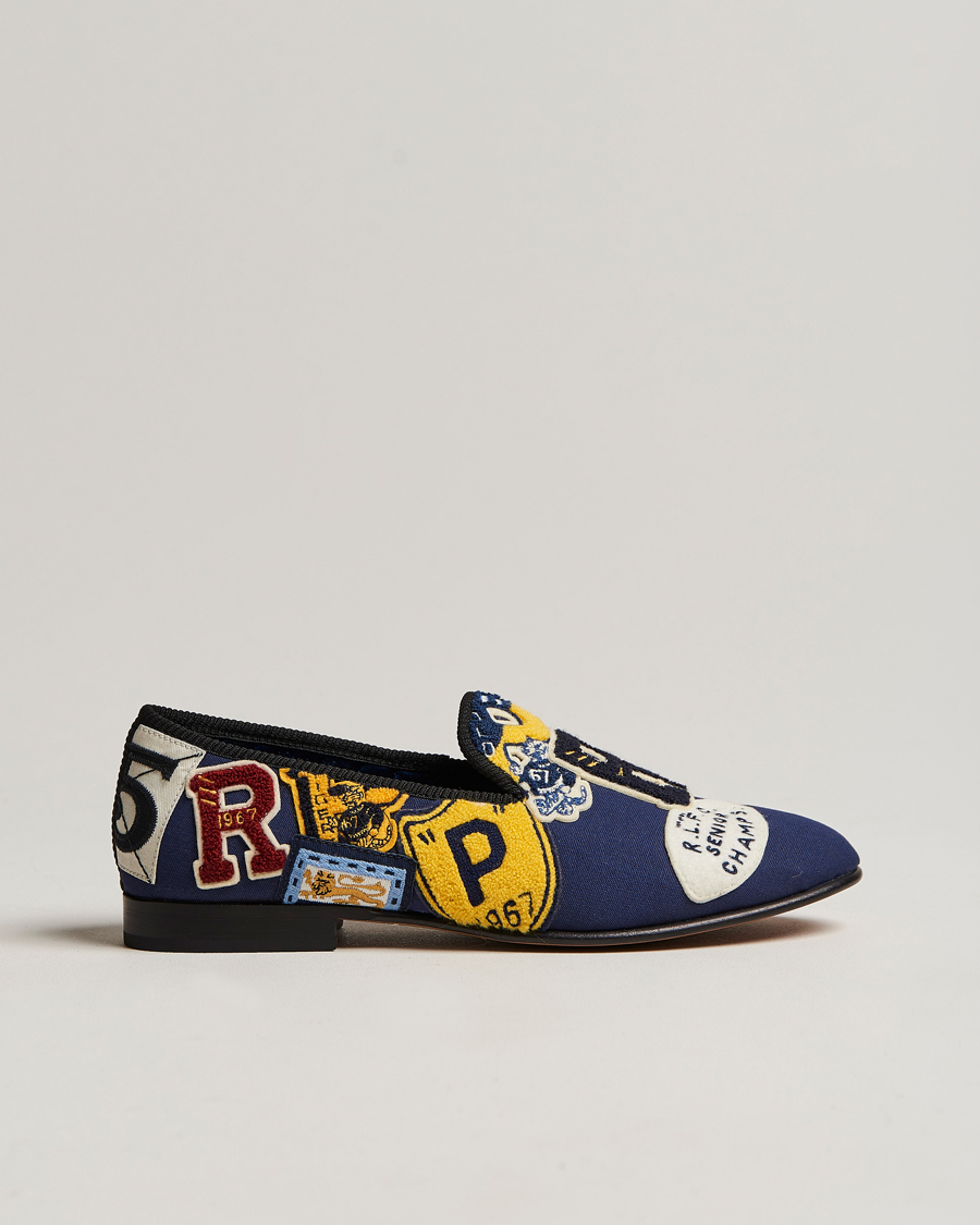 Herren | Polo Ralph Lauren Paxton Slipper Navy | Polo Ralph Lauren | Paxton Slipper Navy