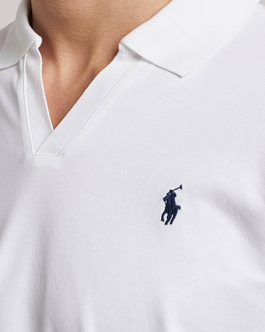 Herren | Poloshirts | Polo Ralph Lauren | Luxury Cotton Polo White