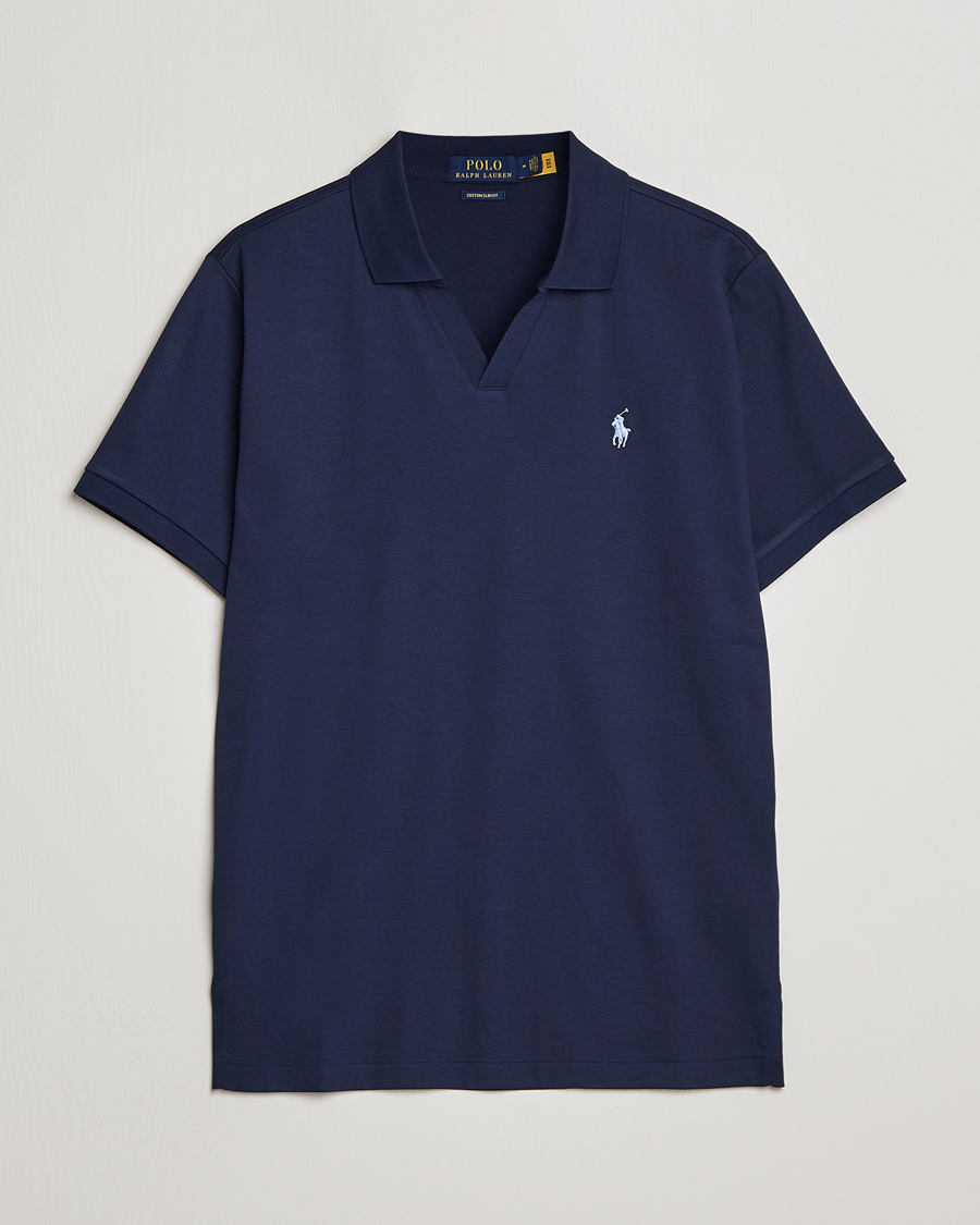Herren | Poloshirts | Polo Ralph Lauren | Pima Cotton Polo Refined Navy