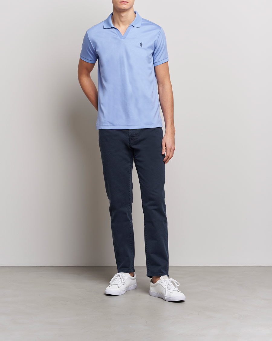 Herren | Poloshirts | Polo Ralph Lauren | Luxury Pima Cotton Polo Lafayette Blue