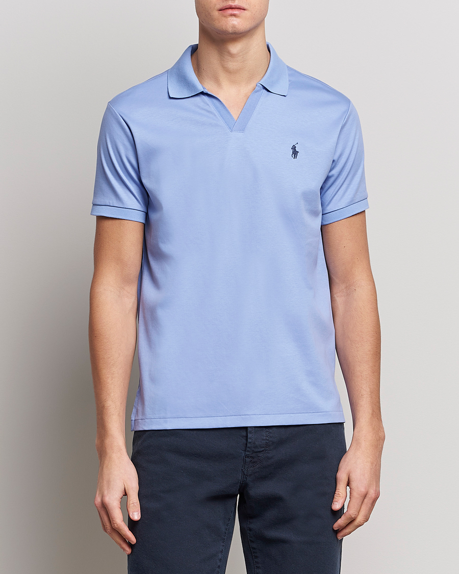Herren | Poloshirts | Polo Ralph Lauren | Luxury Pima Cotton Polo Lafayette Blue