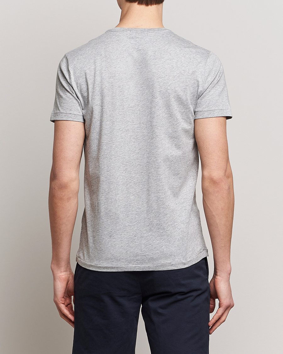 Herren | T-Shirts | Polo Ralph Lauren | Printed Heritage Bear Crew Neck T-Shirt Andover Heather