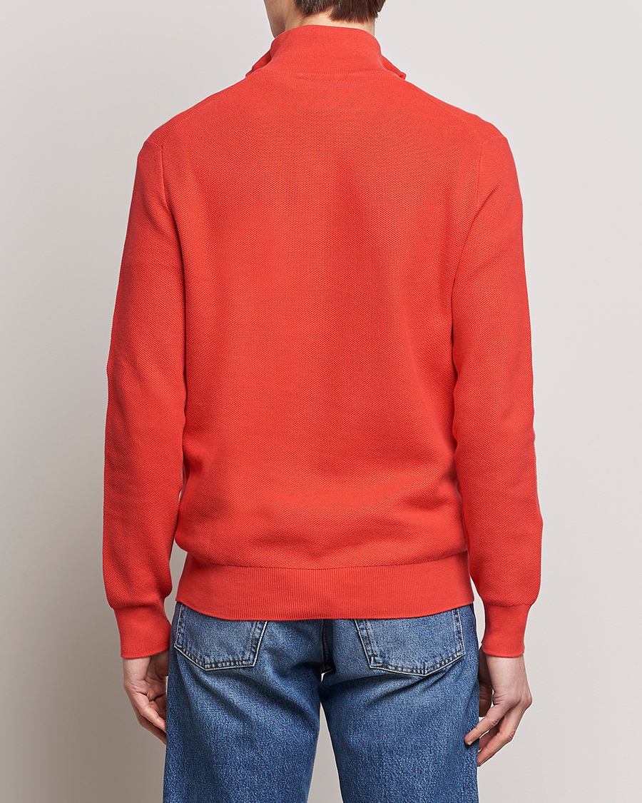 Herren | Pullover | Polo Ralph Lauren | Textured Half-Zip Red Reef