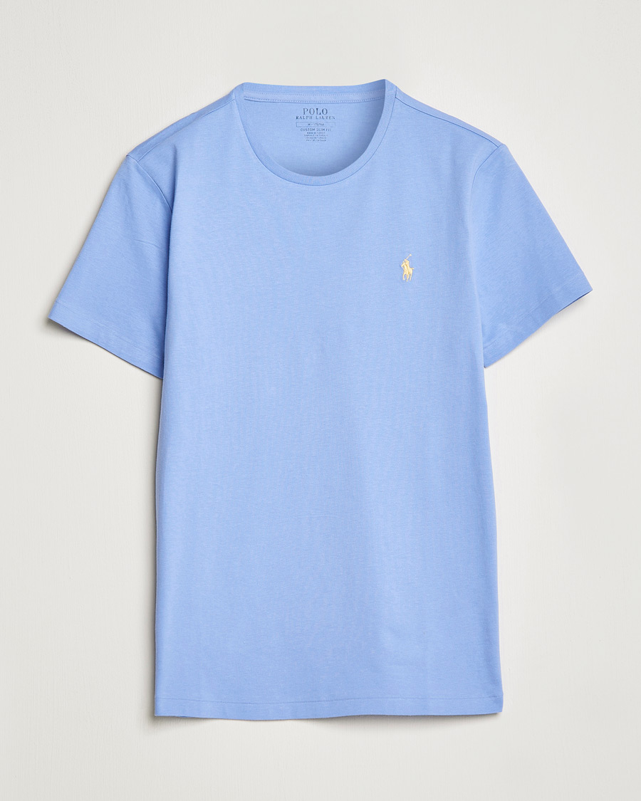 Herren | T-Shirts | Polo Ralph Lauren | Crew Neck T-Shirt Lafayette Blue