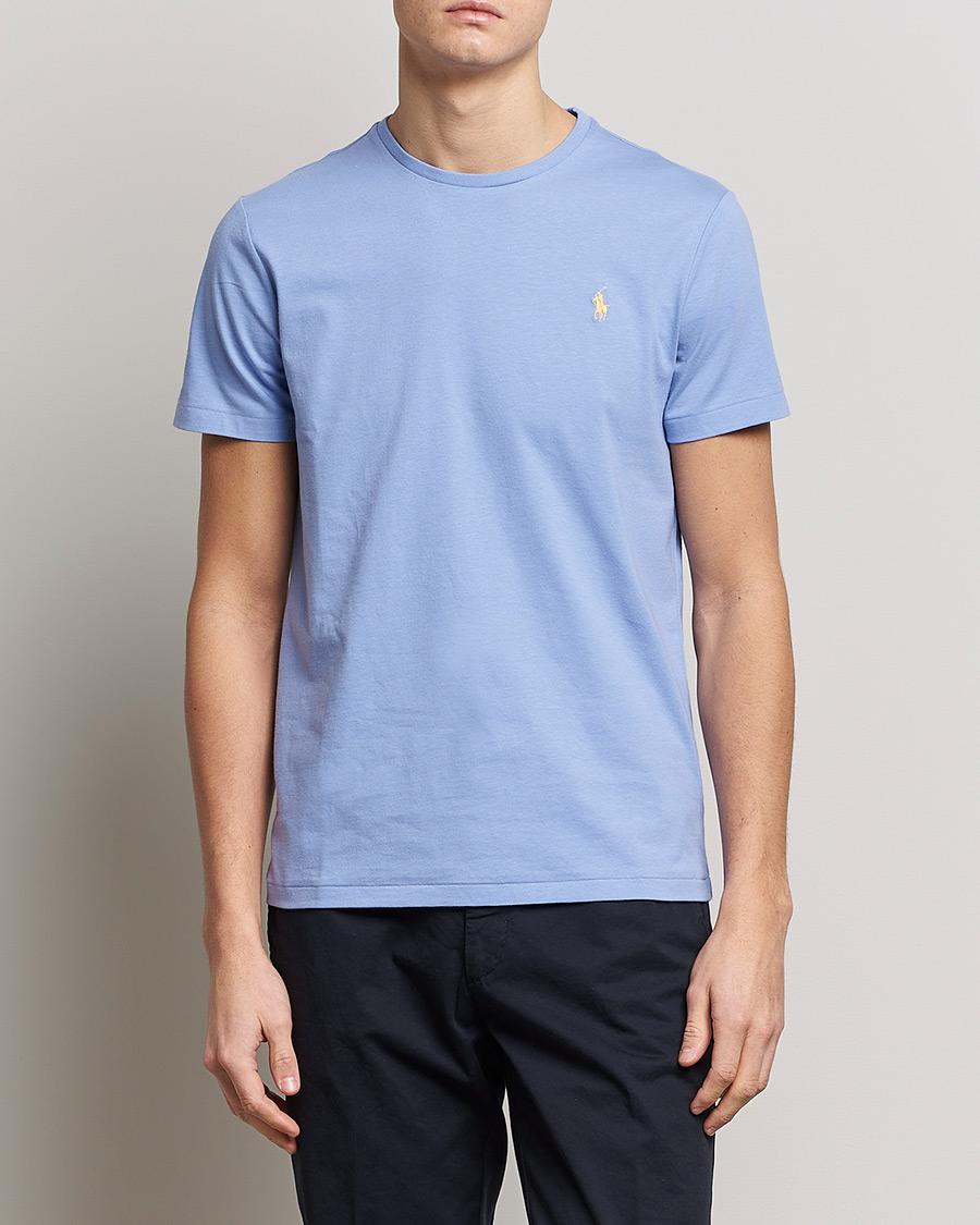 Herren | T-Shirts | Polo Ralph Lauren | Crew Neck T-Shirt Lafayette Blue