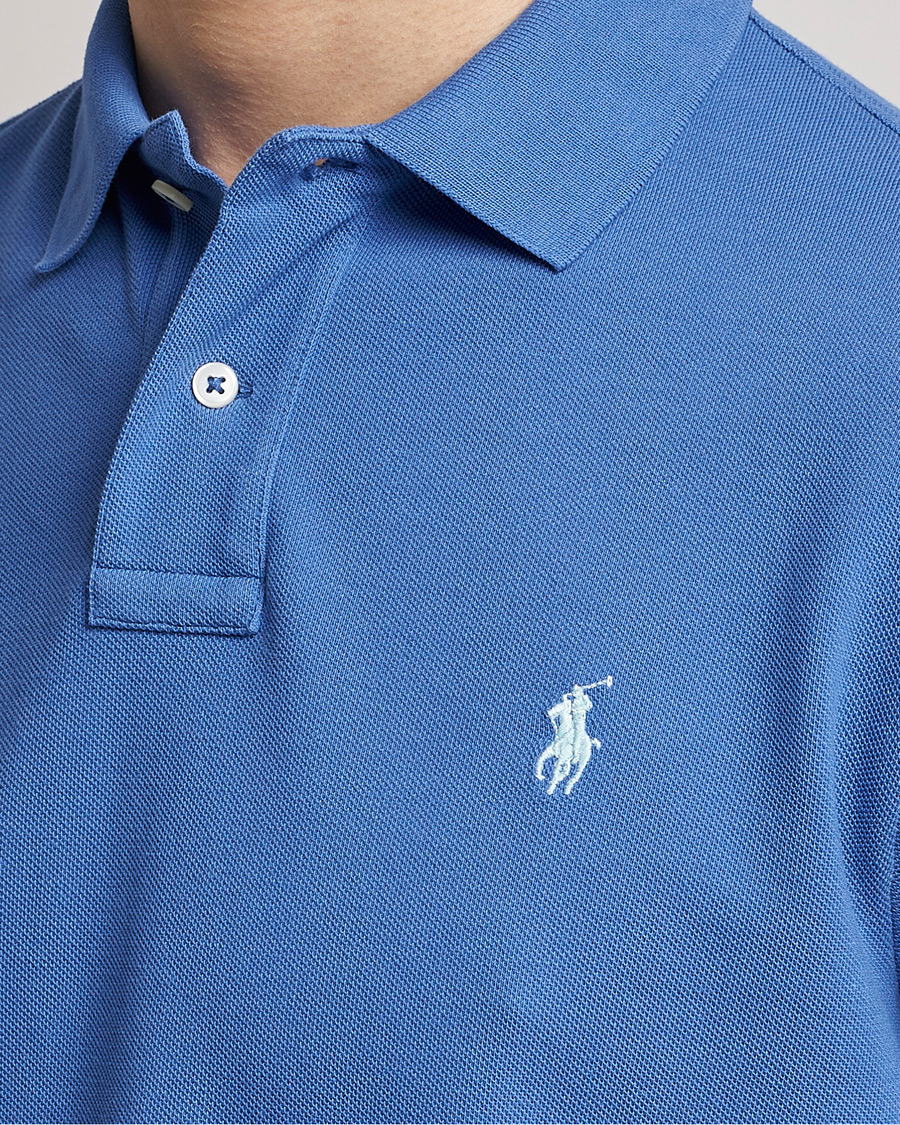 Herren | Poloshirts | Polo Ralph Lauren | Custom Slim Fit Polo Maidstone Blue
