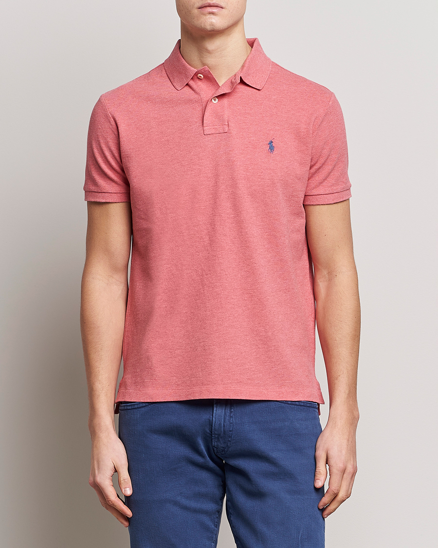 Herren | Poloshirts | Polo Ralph Lauren | Custom Slim Fit Polo Highland Rose Heather