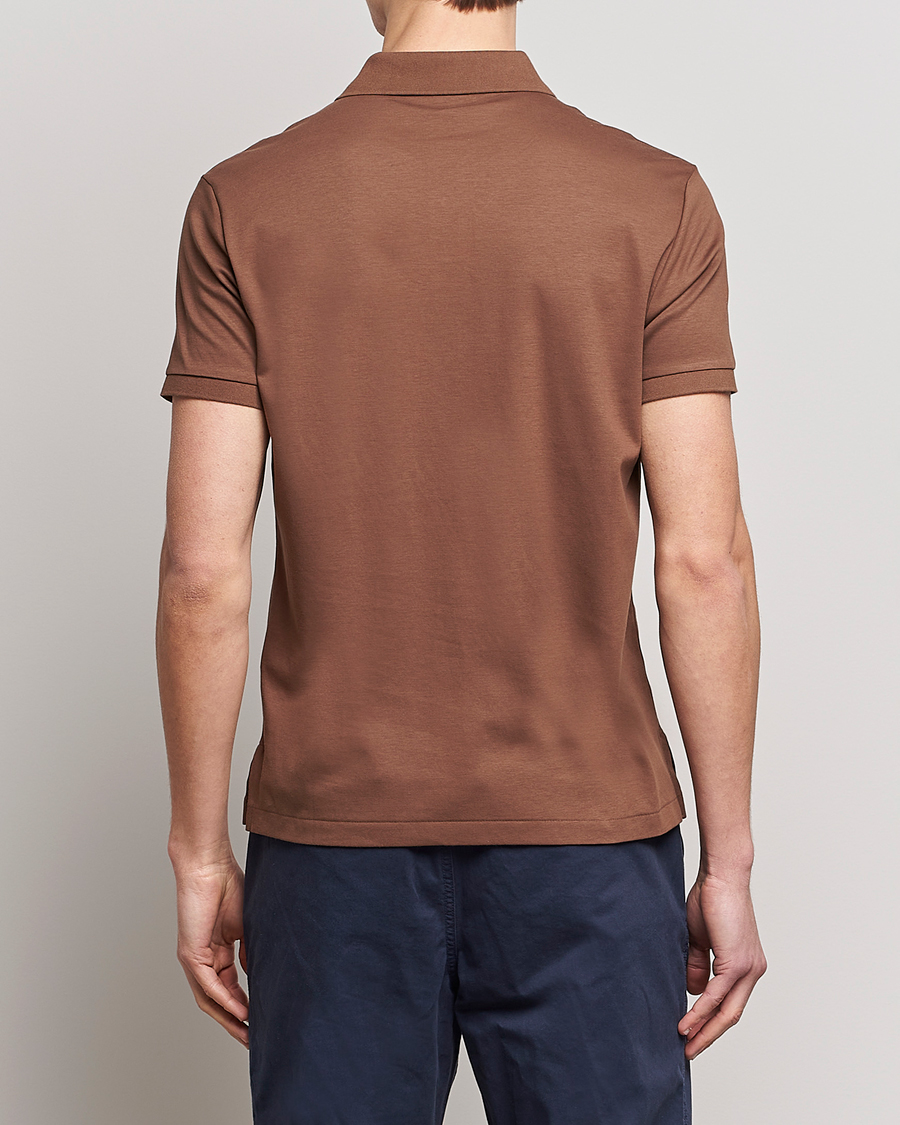 Herren | Poloshirts | Polo Ralph Lauren | Pima Cotton Polo Luggage Brown
